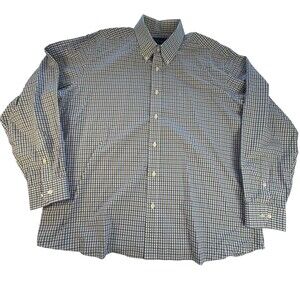 Charleston Threads Shirt Mens 2XL Multicolor Check Long Sleeve Button Down